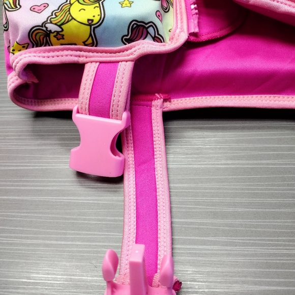 Cabana Sports Child's Trainer Swim Vest Size Small Age 3-4 w/Zippered Front - Picture 5 of 12